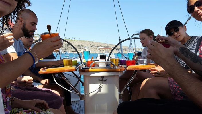 Almuerzo excursión en velero Vandross